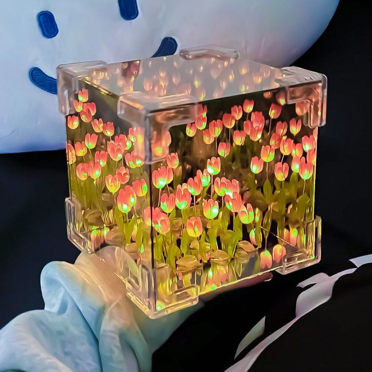 Cubo de Tulipanes Infinitos