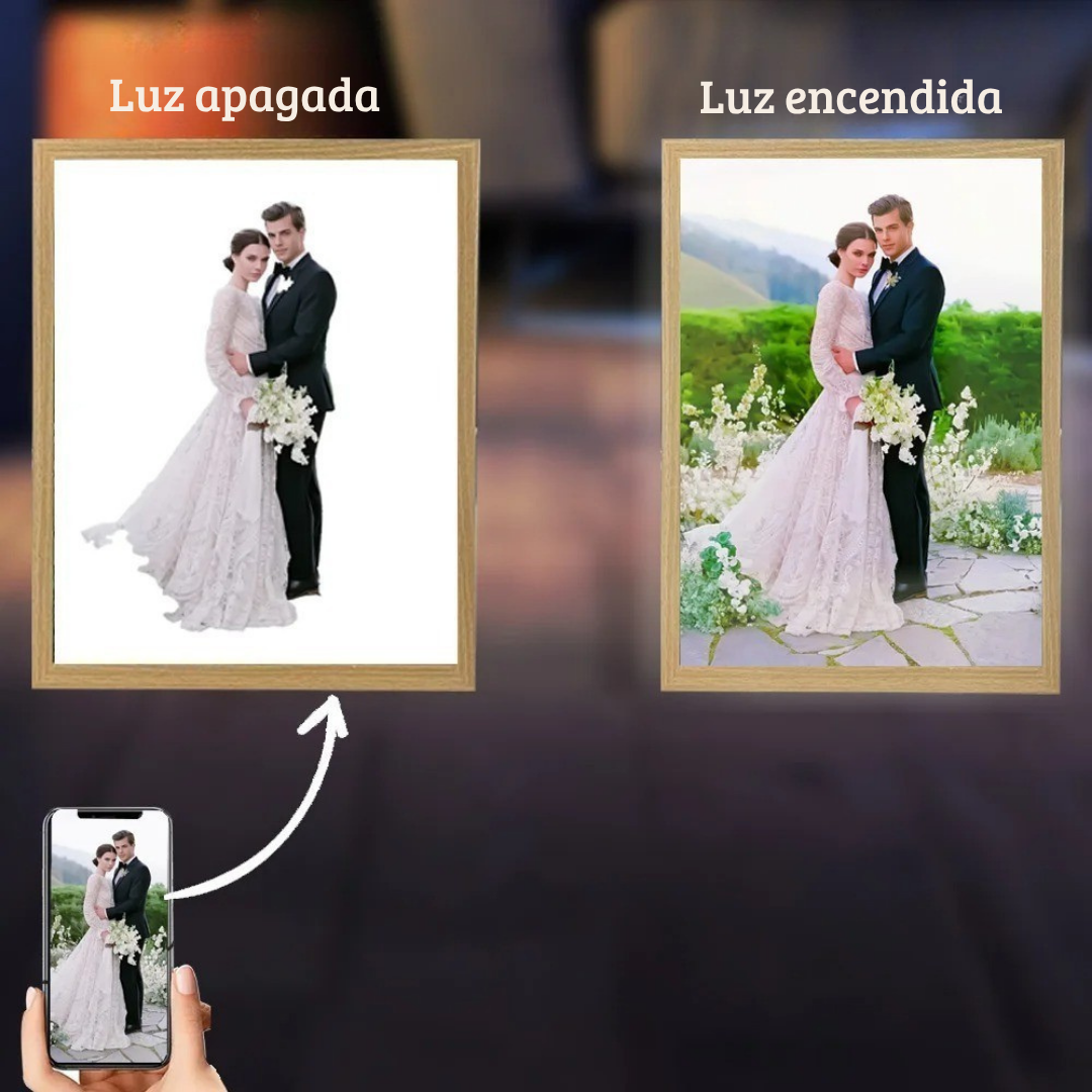 Cuadro LED Mágico Personalizado ✨