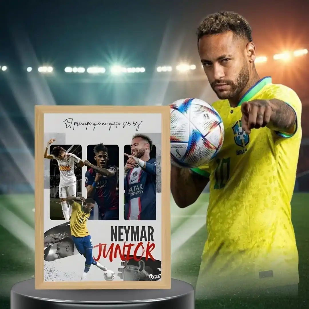 Cuadro LED Mágico: "Leyendas del Fútbol"