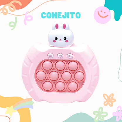 Pop It con iluminación led - Juguete de empuje pops anti estrés para niños y adultos